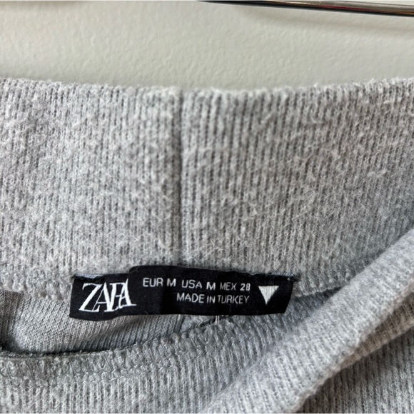 Zara basic soft pants in grey marl - Picture 2 of 11